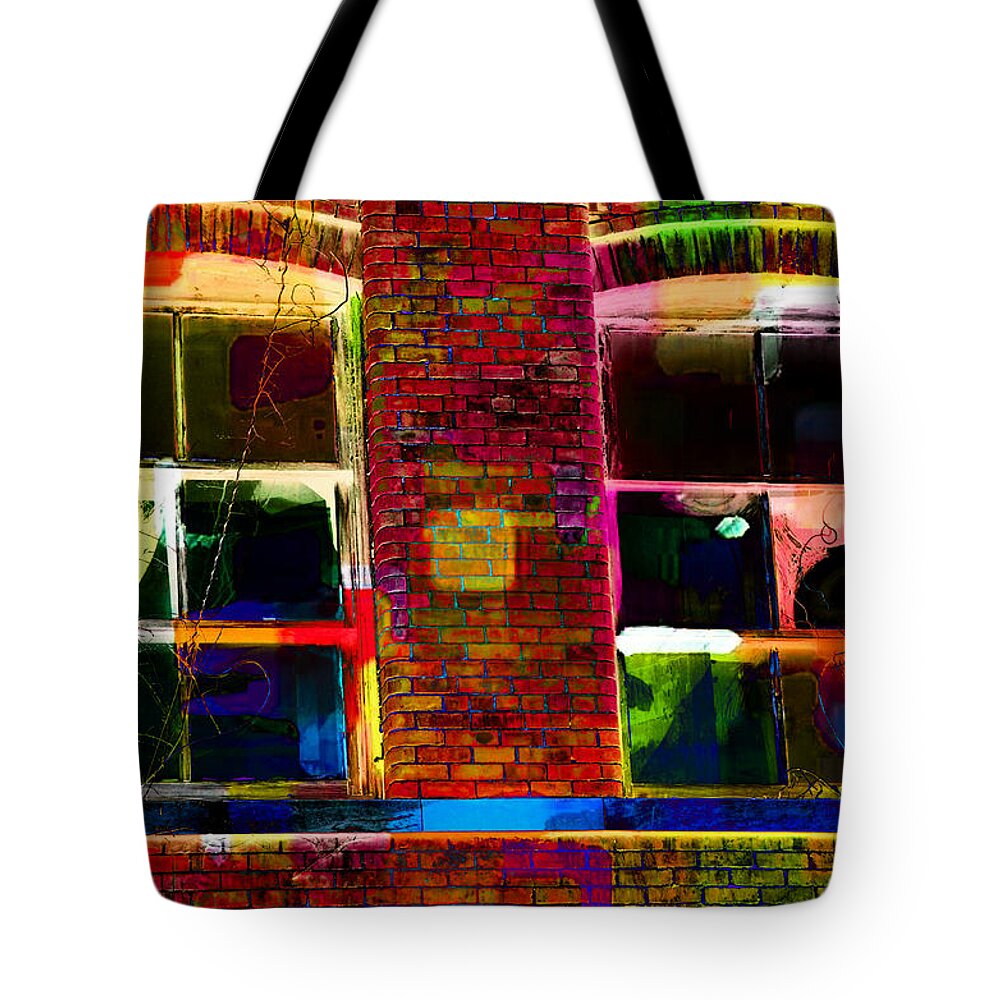 Walls Tote Bag featuring the photograph Multicolores by Ricardo Dominguez