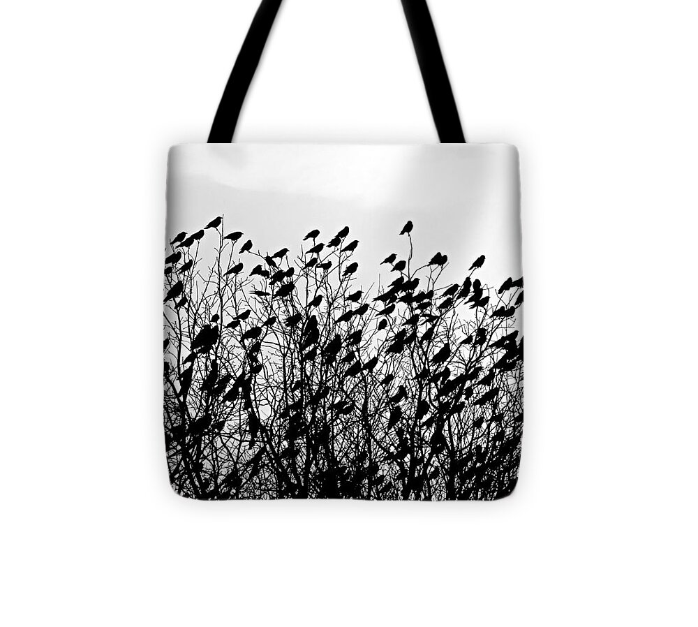 Murder Tote Bag featuring the photograph Murder by Dark Whimsy