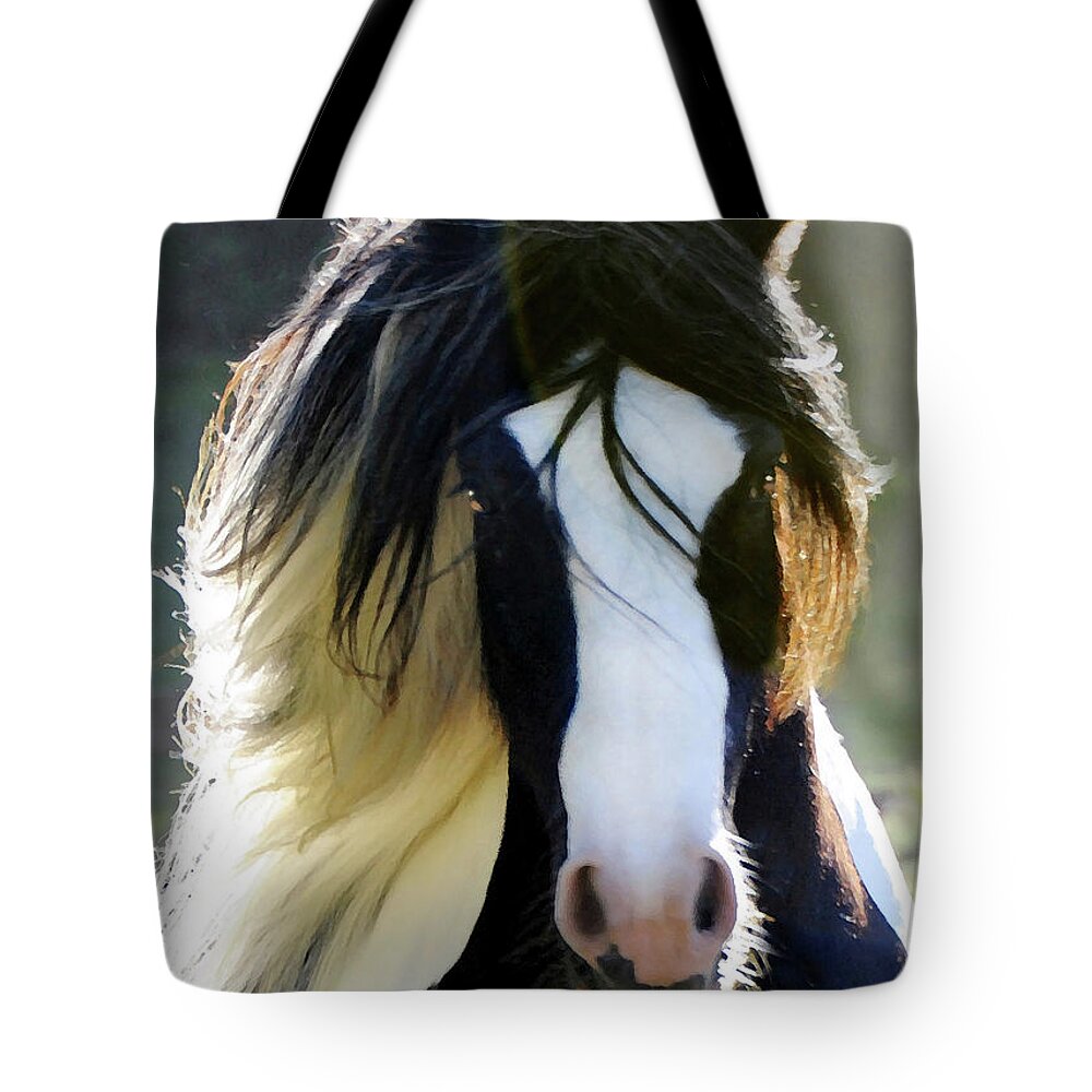 Wild And Free Tote Bag featuring the photograph Murphy by Melinda Hughes-Berland