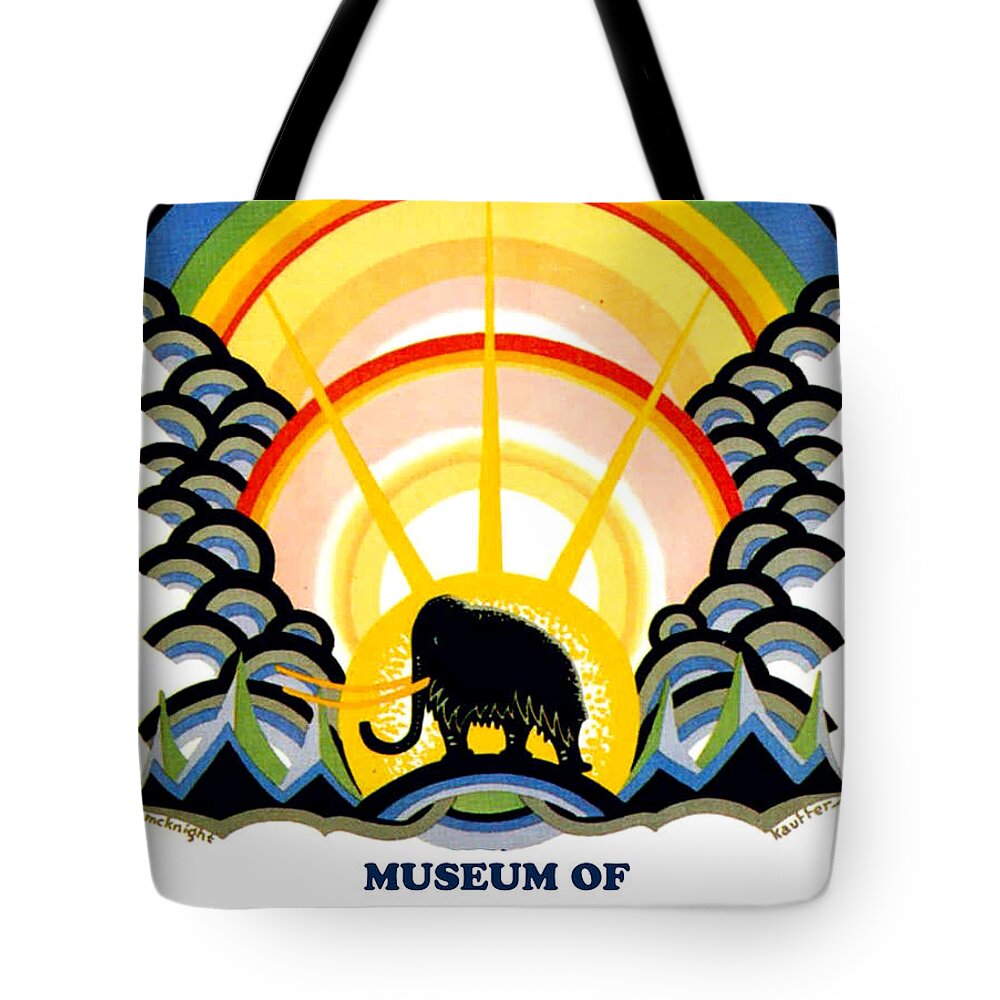 Museum Tote Bag featuring the painting Museum of Natural History, South Kensington by Long Shot