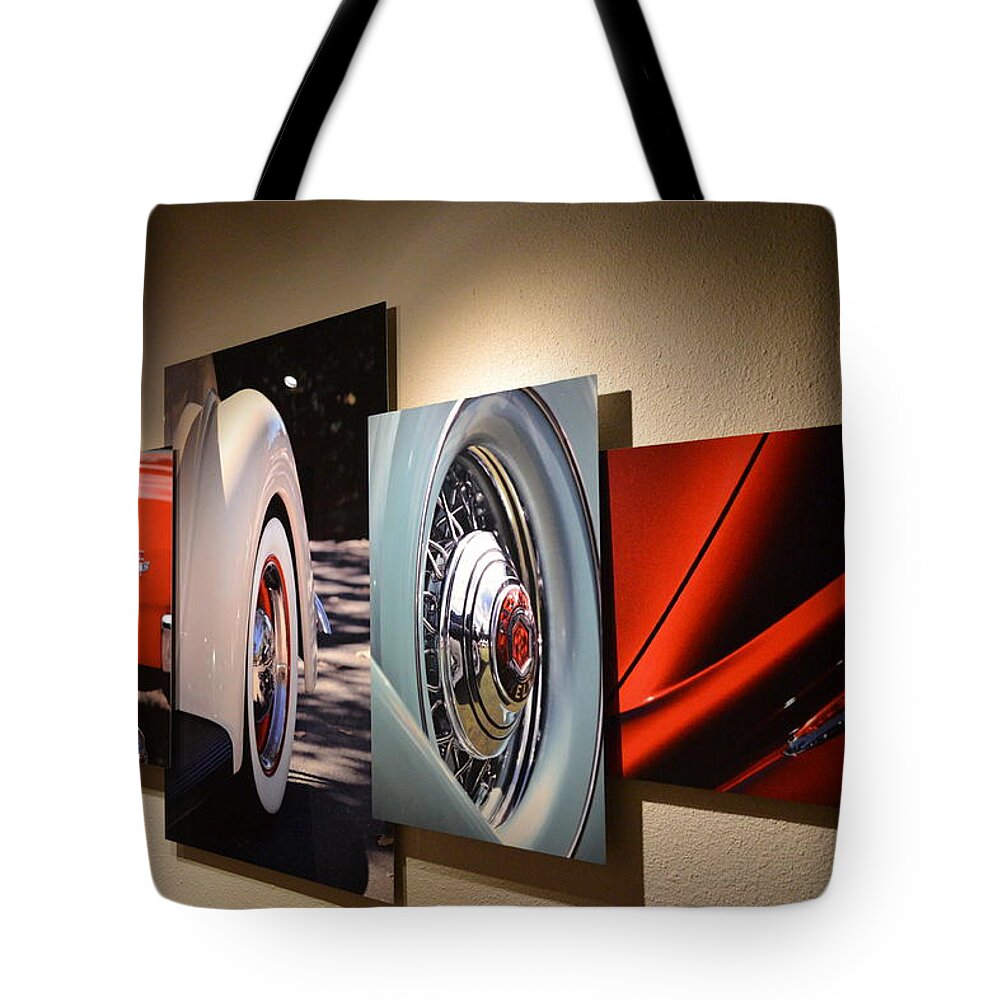  Tote Bag featuring the photograph My Art on the wall by Dean Ferreira