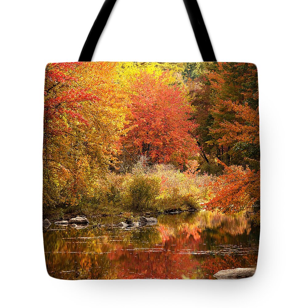 2015 Tote Bag featuring the photograph My Corner of Heaven by Brenda Giasson