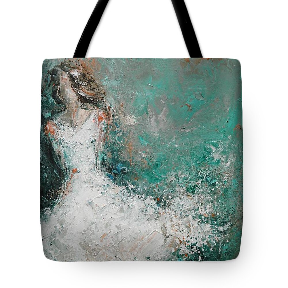 Motown Tote Bag featuring the painting My Girl by Dan Campbell