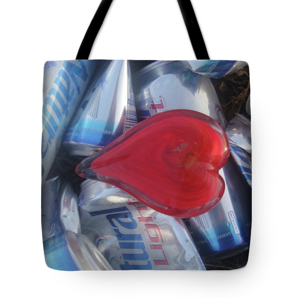 Beer Tote Bag featuring the photograph My hearts drunk with Love by WaLdEmAr BoRrErO