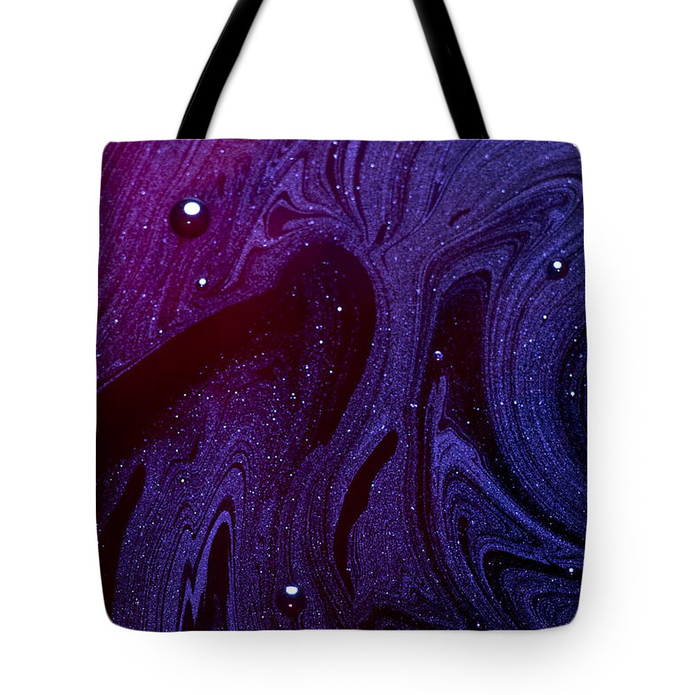 Galaxies Tote Bag featuring the photograph My Own Space by Andrea Lawrence