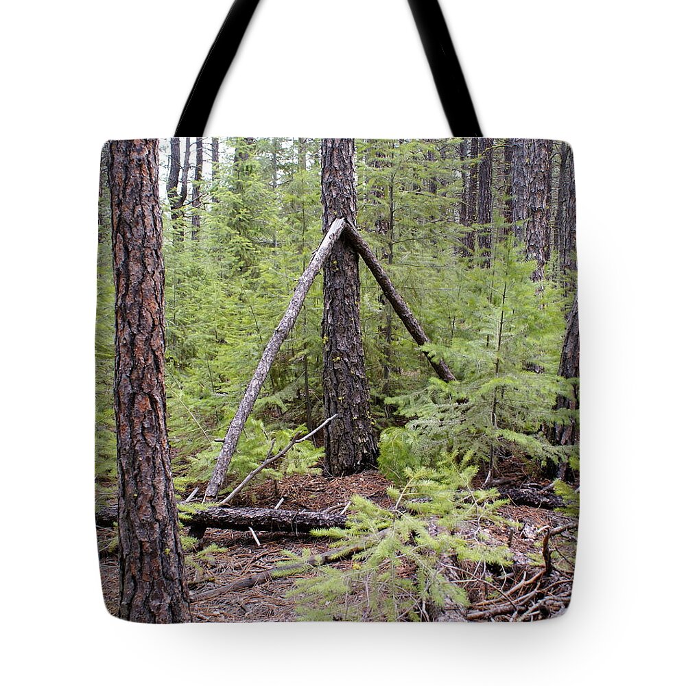 Nature Tote Bag featuring the photograph Natural Peace in the Woods by Ben Upham III