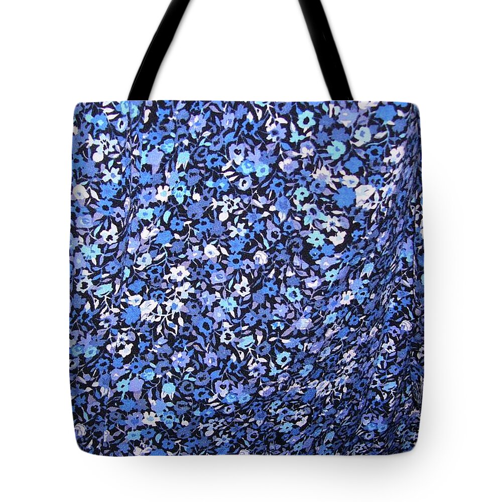 Blue Tote Bag featuring the digital art Nature #24 by Scott S Baker