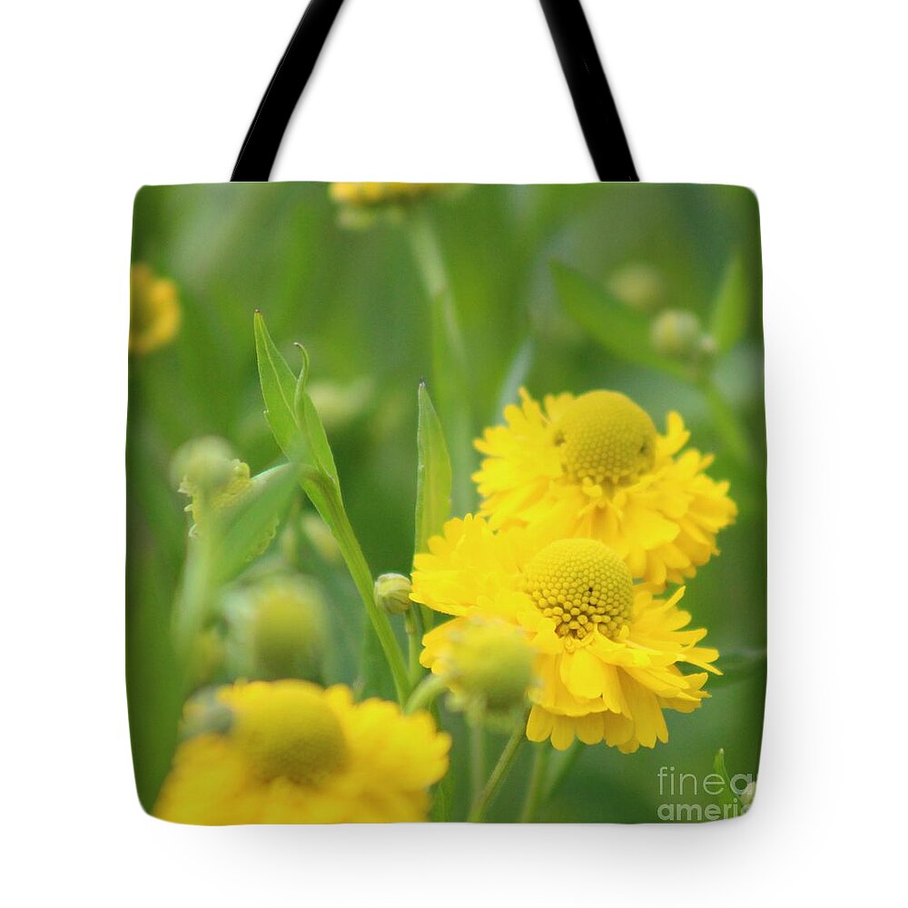 Yellow Tote Bag featuring the photograph Nature's Beauty 93 by Deena Withycombe