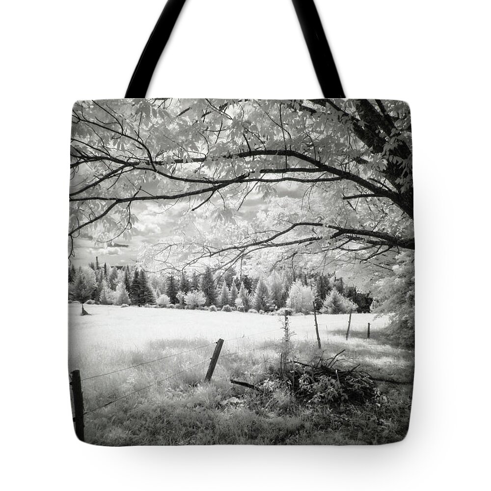Infrared Tote Bag featuring the photograph Natures Inner Soul by John Rivera