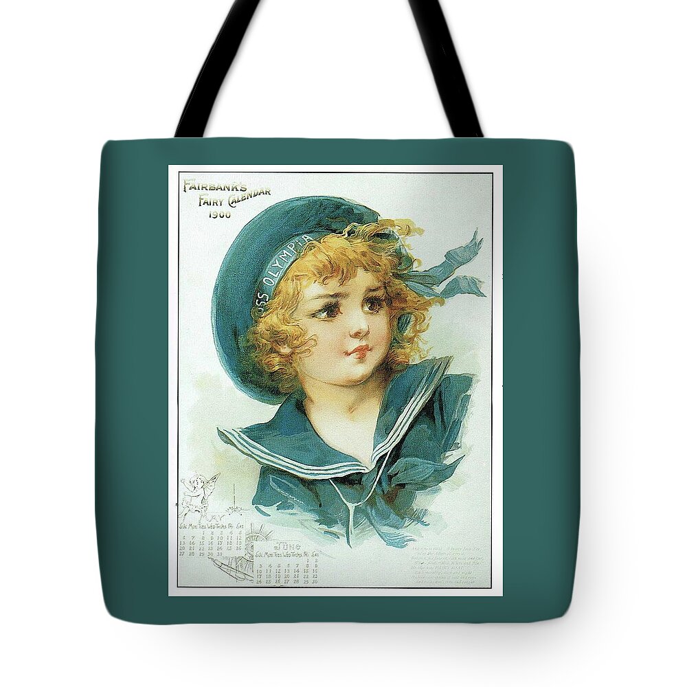 Frances Brundage Tote Bag featuring the painting Navy Crewman by Reynold Jay