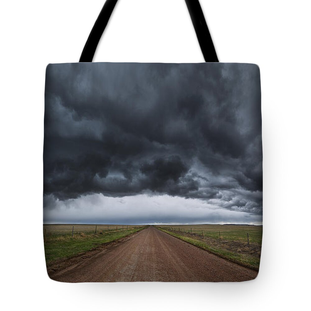 Storm Tote Bag featuring the photograph Nebraska 19 by Darren White