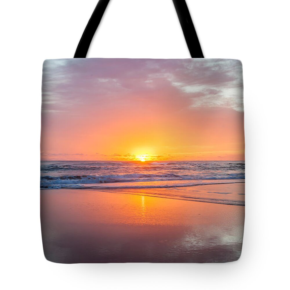 New Beginnings Tote Bag featuring the photograph New Beginnings by Az Jackson