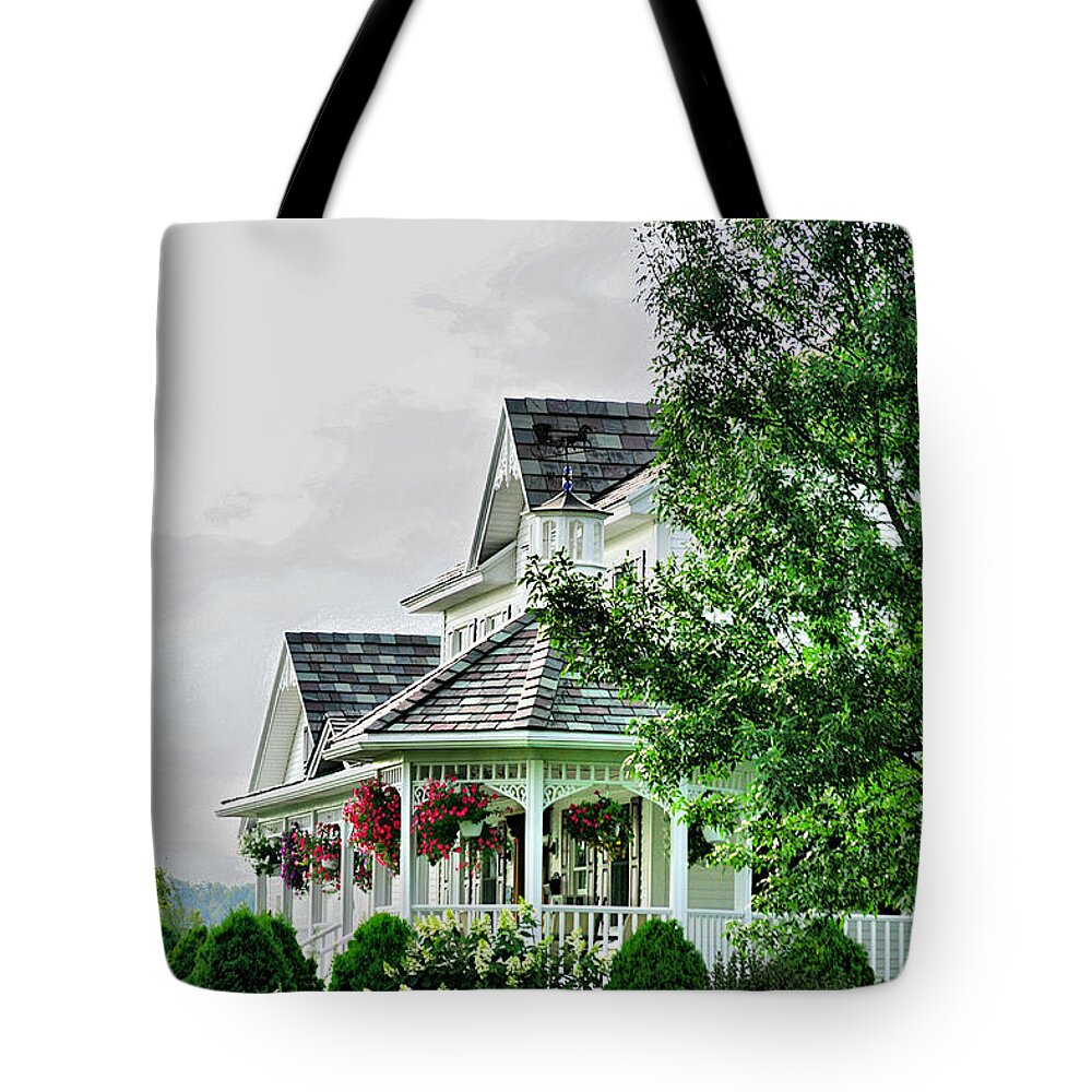 New England Tote Bag featuring the photograph New England Beauty by Deborah Benoit