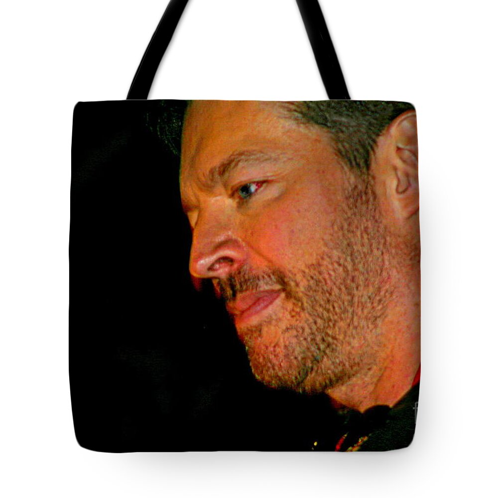 Nola Tote Bag featuring the photograph New Orleans Actor Harry Connick Jr by Michael Hoard