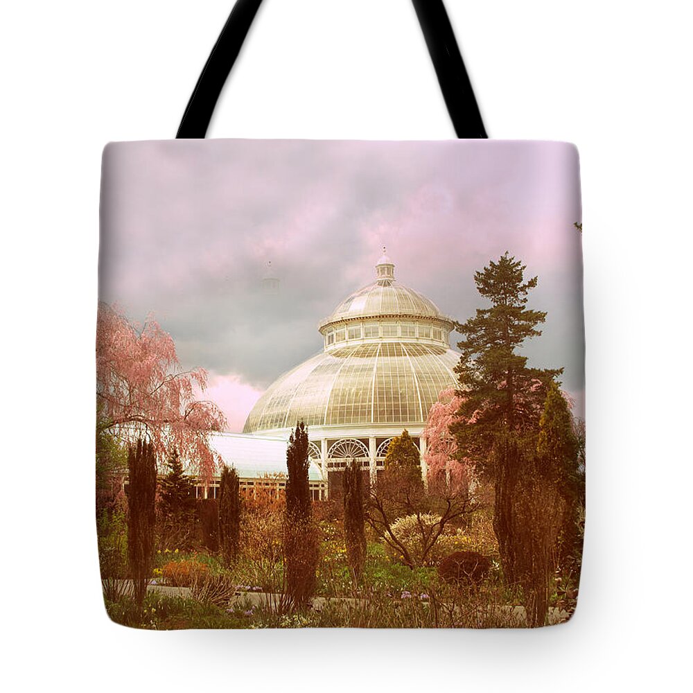 Conservatory Tote Bag featuring the photograph New York Botanical Garden by Jessica Jenney