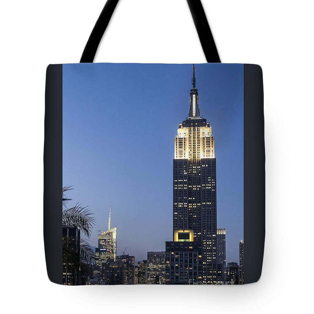 230 Tote Bag featuring the photograph New York Empire State building by Juergen Held