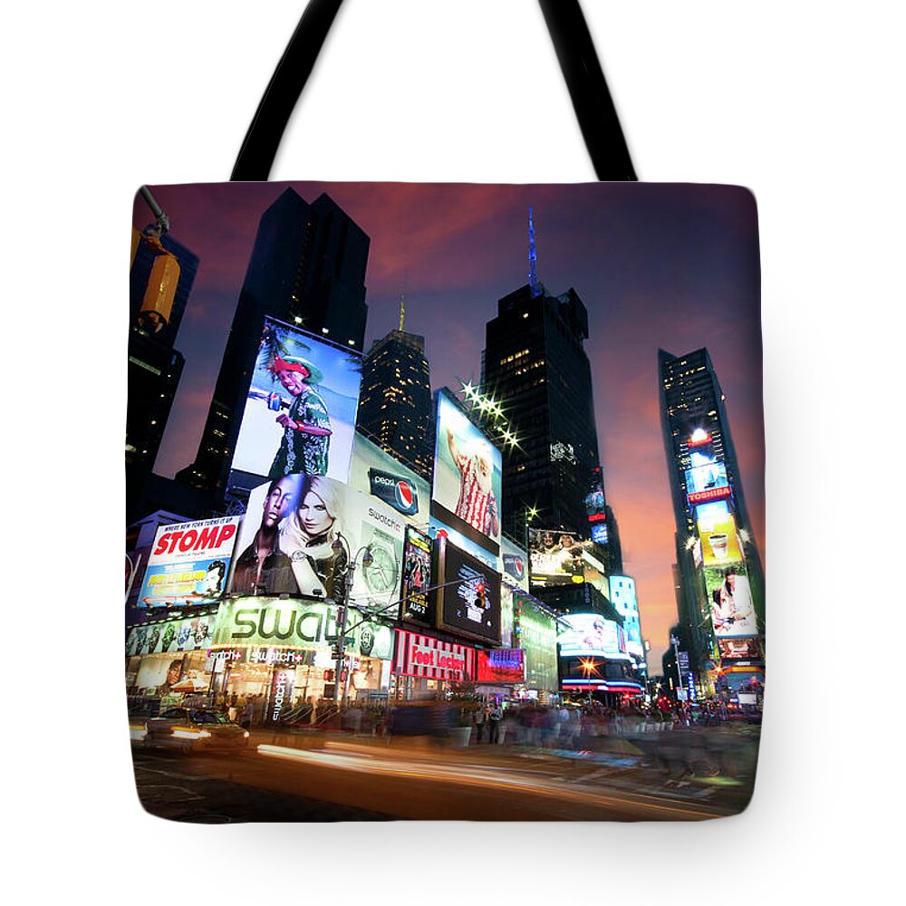 Michalakis Ppalis Tote Bag featuring the photograph New York Cityscape by Michalakis Ppalis