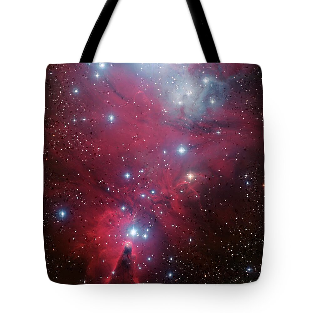 Eso Tote Bag featuring the photograph NGC 2264 and the Christmas Tree Star Cluster by Eric Glaser