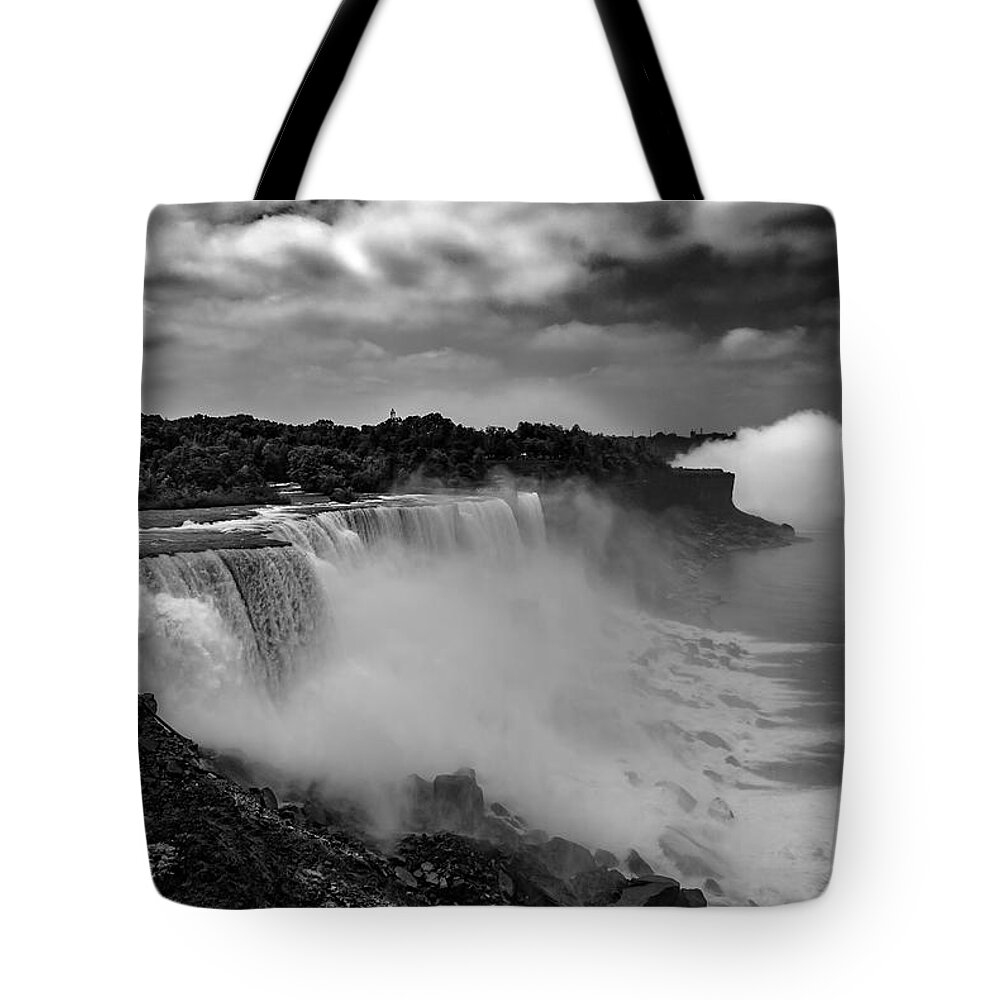 Niagra Falls Tote Bag featuring the photograph Niagra Falls by Jason Moynihan