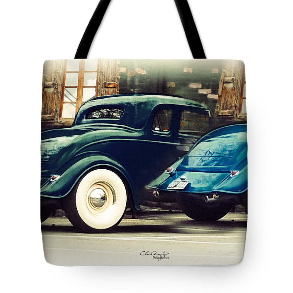 Ford Roadster Tote Bag featuring the photograph Nice Wheels by Chris Armytage