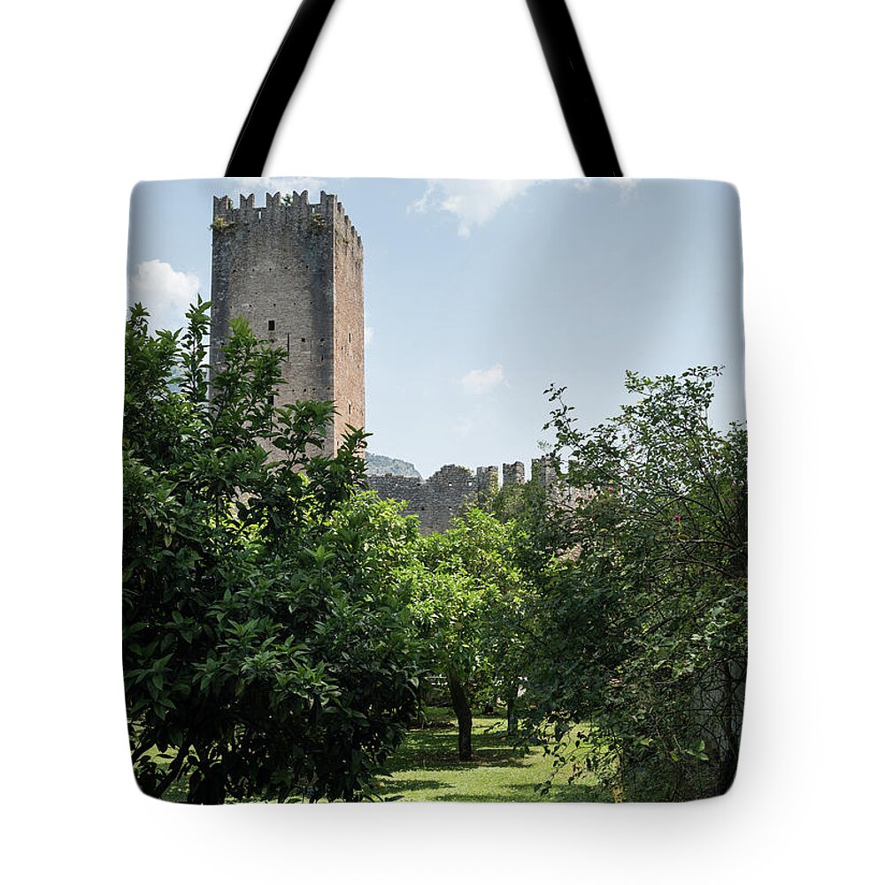 Bamboo Tote Bag featuring the photograph Ninfa Garden, Rome Italy 8 by Perry Rodriguez