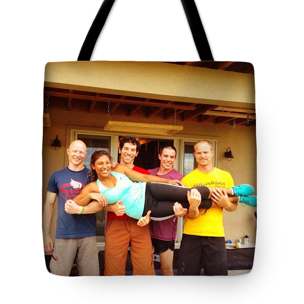 Cute Tote Bag featuring the photograph Ninjas by Noah Kaufman