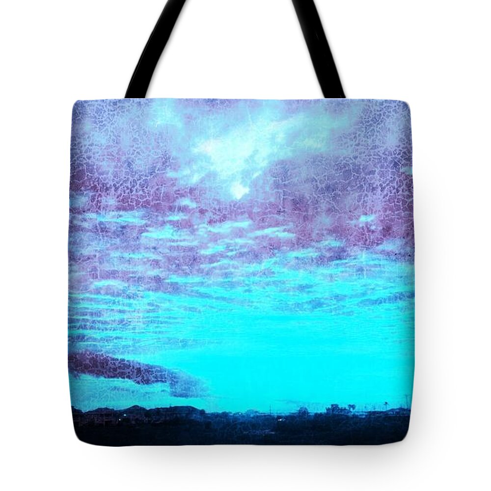 Sunset Tote Bag featuring the photograph No Ordinary Sunset by Rachel Hannah