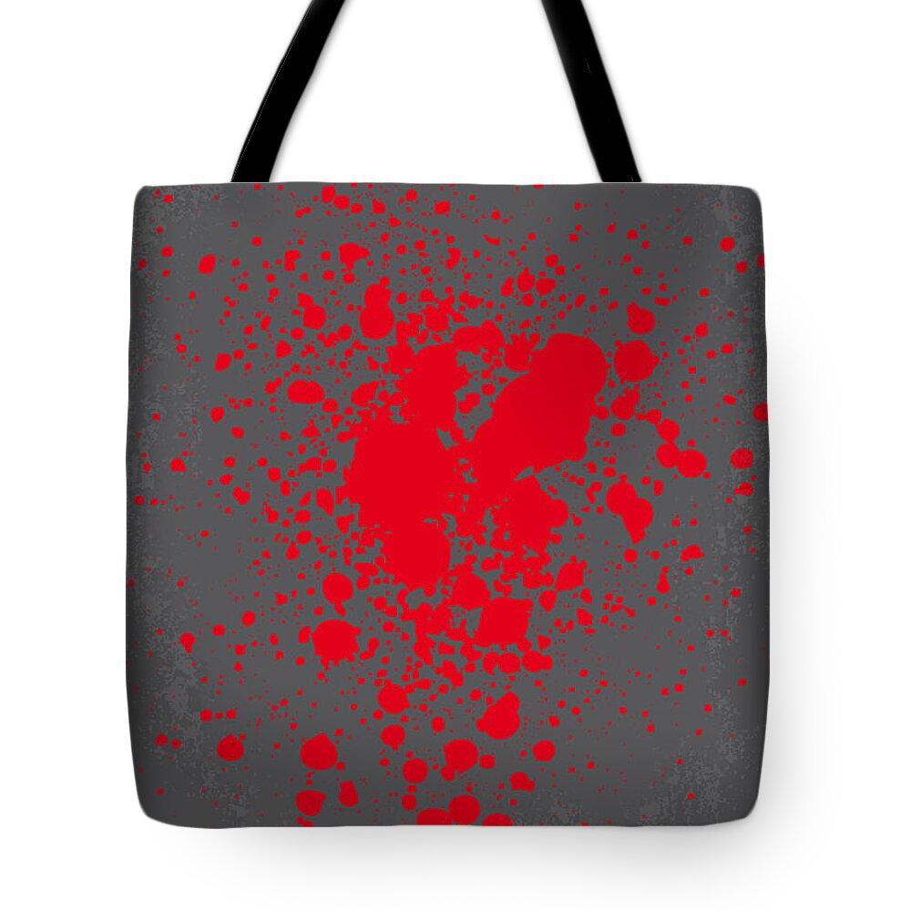 Pulp Tote Bag featuring the digital art No067 My Pulp Fiction minimal movie poster by Chungkong Art