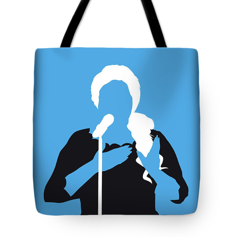 Adele Tote Bag featuring the digital art No099 MY Adele Minimal Music poster by Chungkong Art