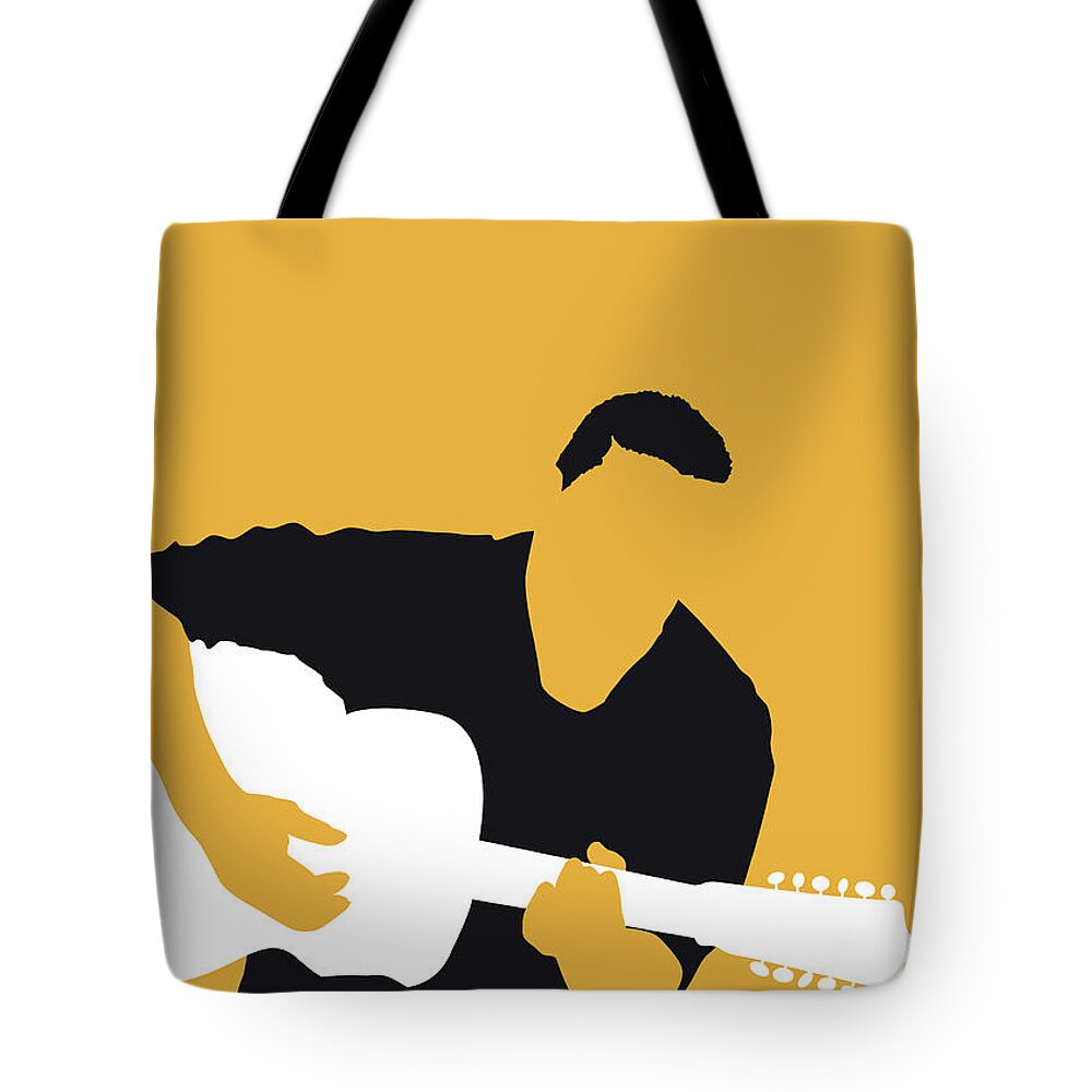 Owlin Tote Bag featuring the digital art No124 MY Howlin Wolf Minimal Music poster by Chungkong Art