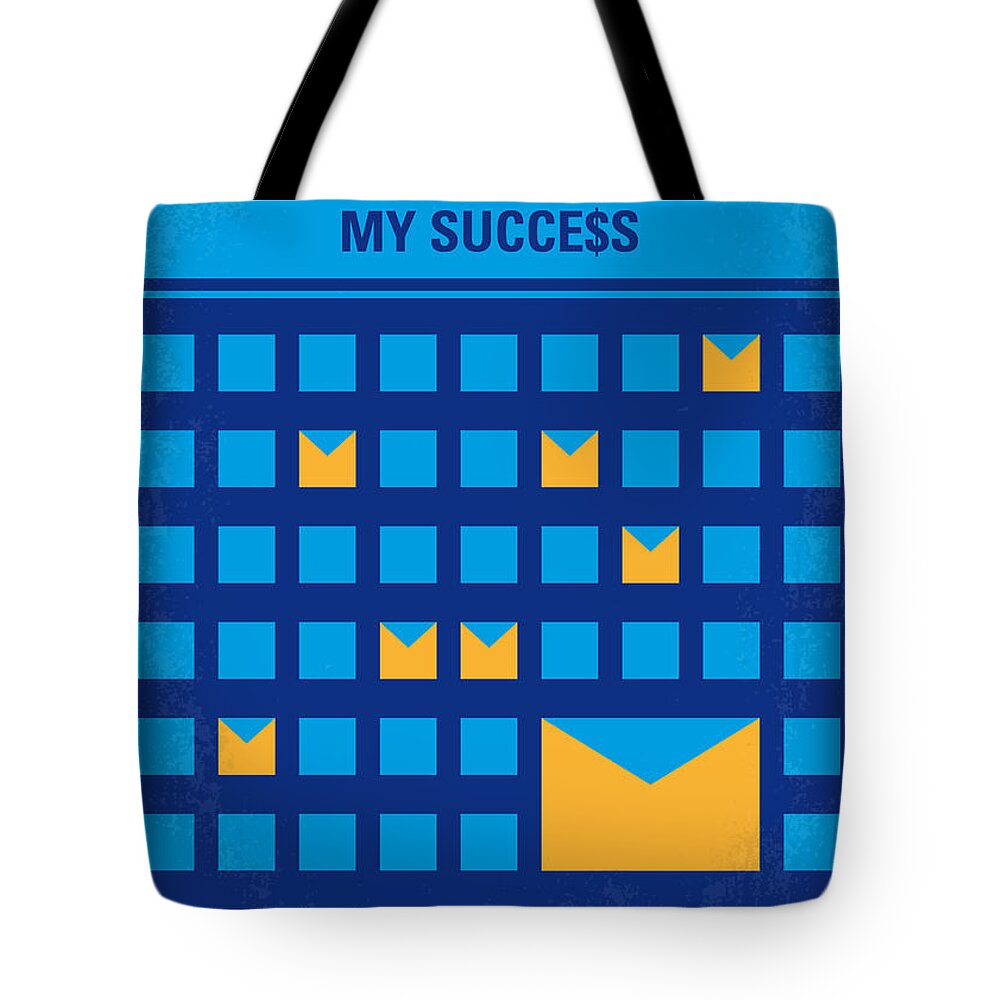 The Secret Succes Tote Bag featuring the digital art No464 My THE SECRET SUCCES minimal movie poster by Chungkong Art