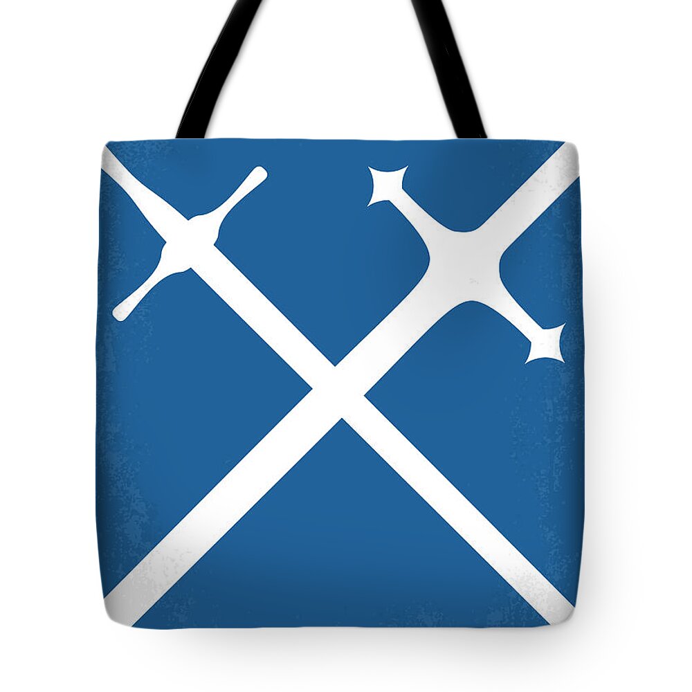 Braveheart Tote Bag featuring the digital art No507 My Braveheart minimal movie poster by Chungkong Art