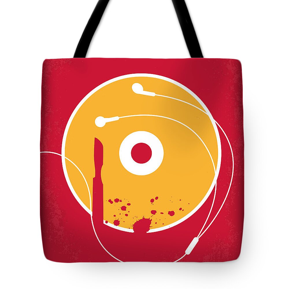 Burn Tote Bag featuring the digital art No547 My Burn After Reading minimal movie poster by Chungkong Art