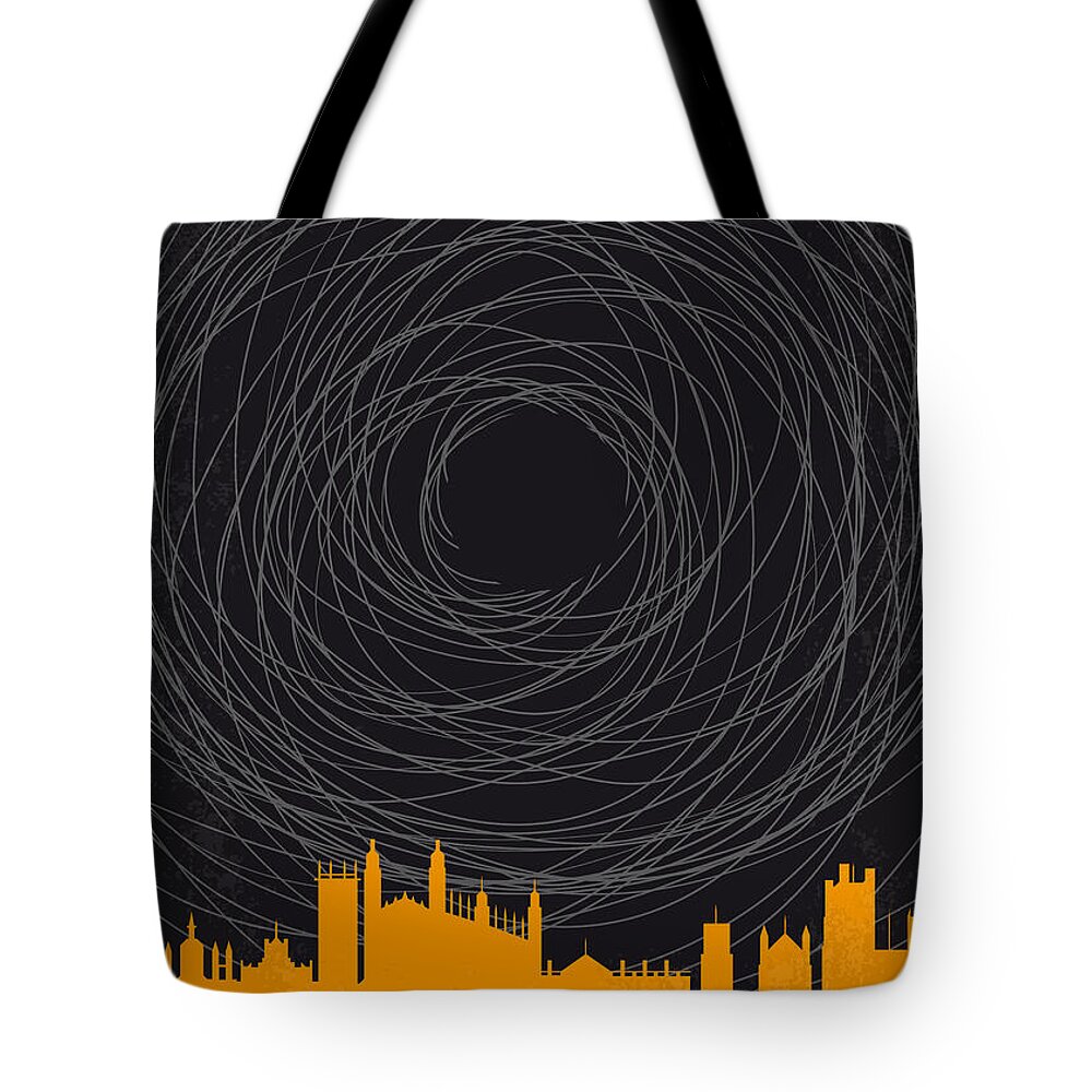 The Theory Of Everything Tote Bag featuring the digital art No568 My The theory of everything minimal movie poster by Chungkong Art