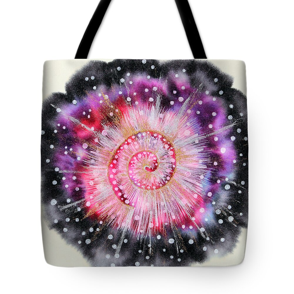 Space Cosmos Universe Galaxy Nebula Planets Comets Asteroids Ufos Shooting Stars Spirals Swirls Meteors Tote Bag featuring the photograph No.6 by Daniel Icaza