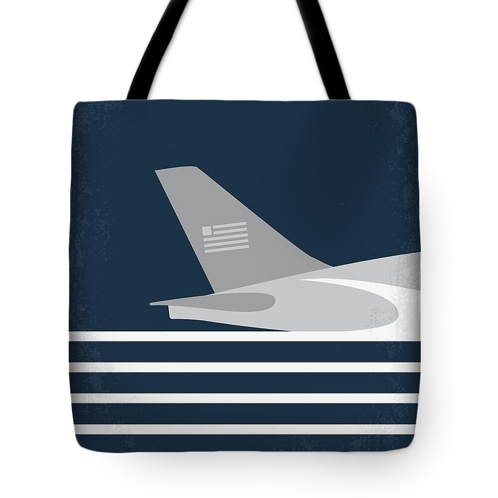 Sully Tote Bag featuring the digital art No754 My Sully minimal movie poster by Chungkong Art