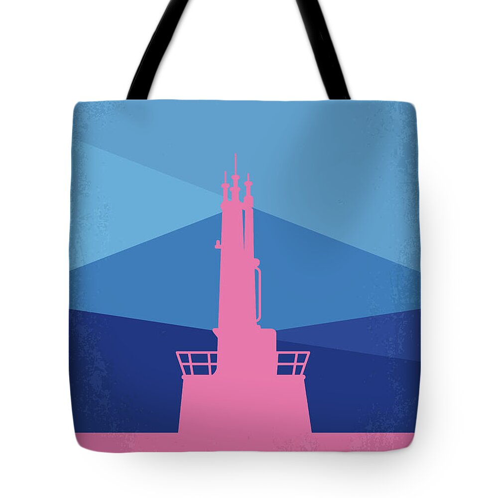 Operation Tote Bag featuring the digital art No867 My Operation Petticoat minimal movie by Chungkong Art