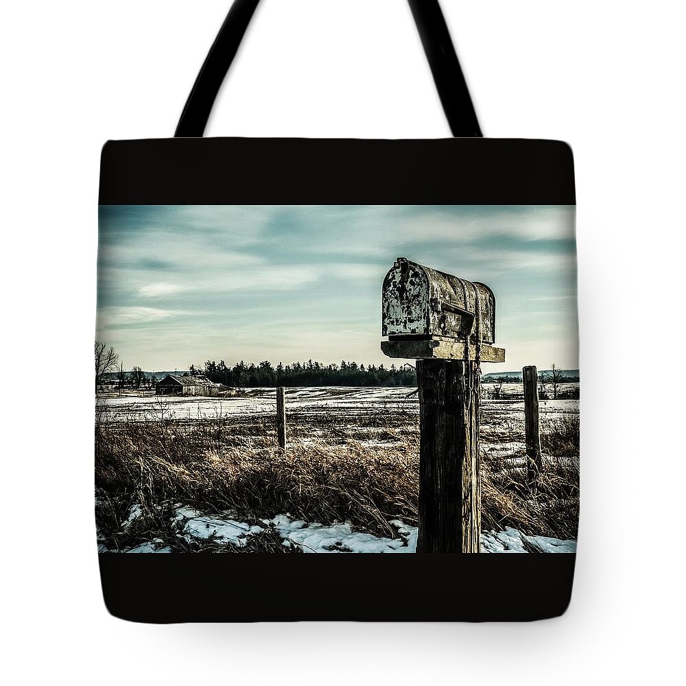 Nobody Home Tote Bag featuring the photograph Nobody Home by Karl Anderson