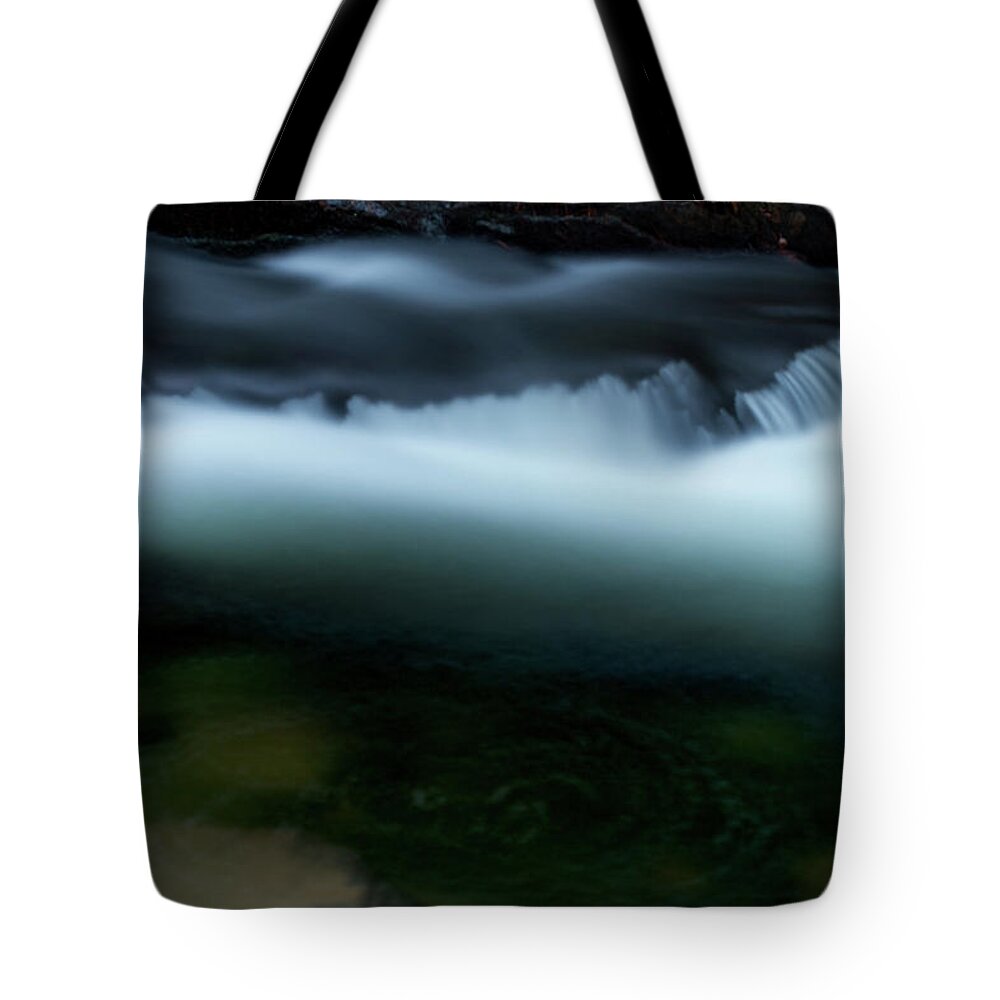 Creek Tote Bag featuring the photograph Noontootla Flow and Swirl by Paul Rebmann