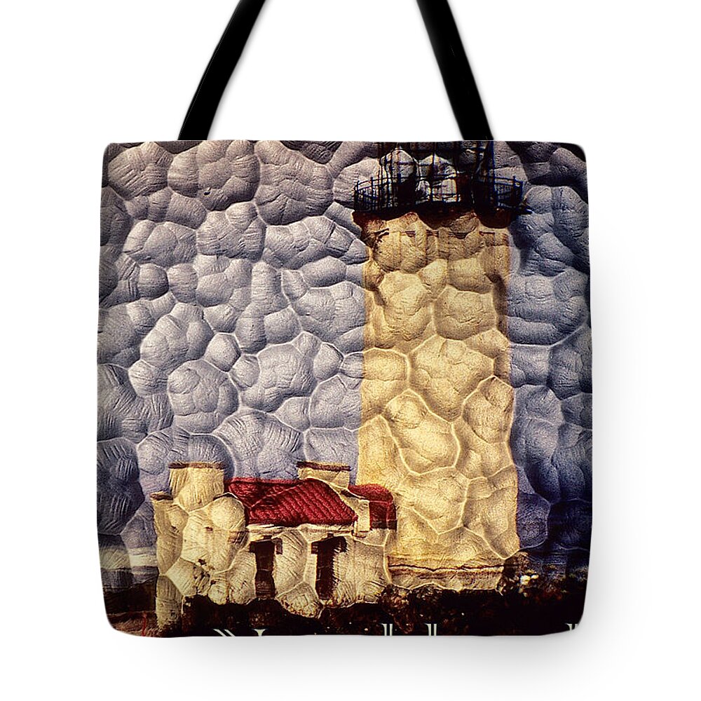 Northhead Light Tote Bag featuring the photograph Northhead Lighthouse by Sharon Elliott