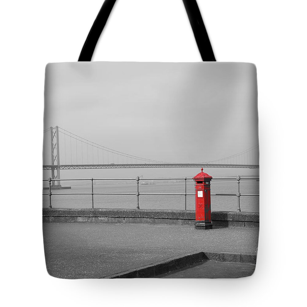 South Queensferry Embankment Tote Bag featuring the photograph Nostalgia IV by Elena Perelman