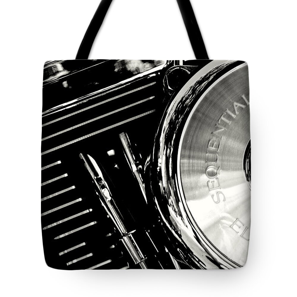 Harley Davidson Tote Bag featuring the photograph Not My Harley by Roger Passman