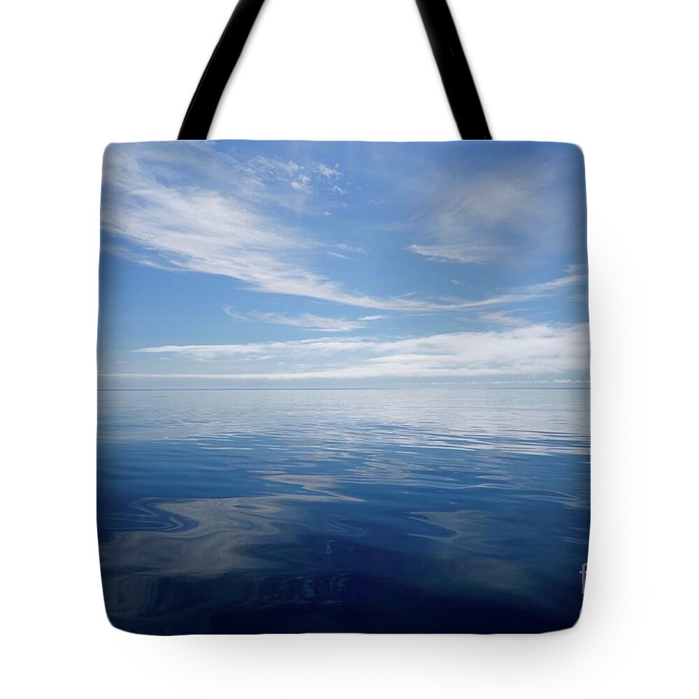 Blue Sky Tote Bag featuring the photograph Nothing But Blue Sky by Sandra Updyke