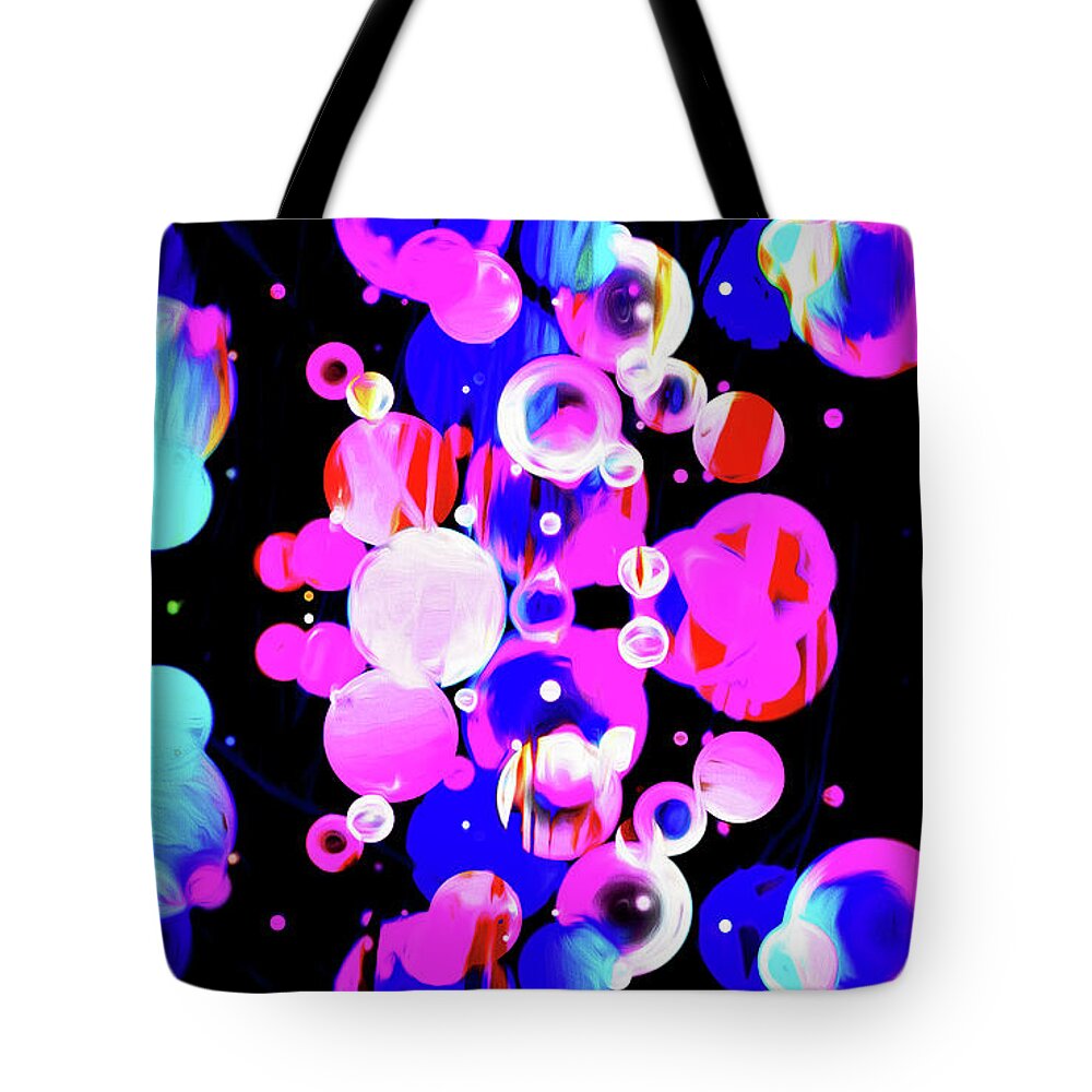 Abstract Tote Bag featuring the photograph Nova 2.0 by James Bethanis
