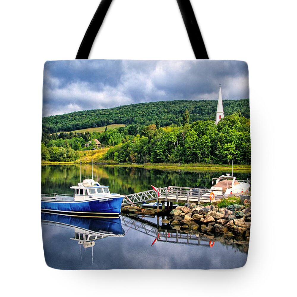 Nova Scotia Countryside Tote Bag featuring the photograph Nova Scotia Countryside by Carolyn Derstine