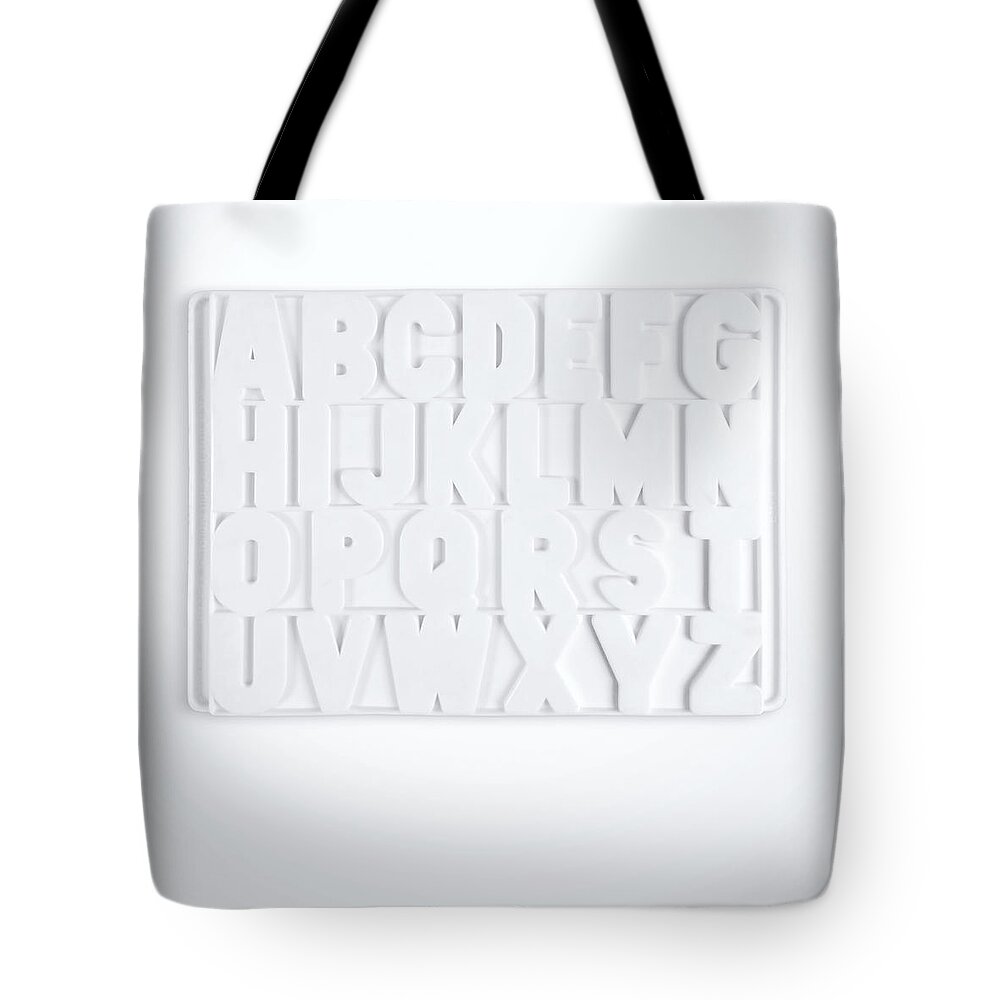 White Tote Bag featuring the photograph Now I Know My ABCs by Scott Norris