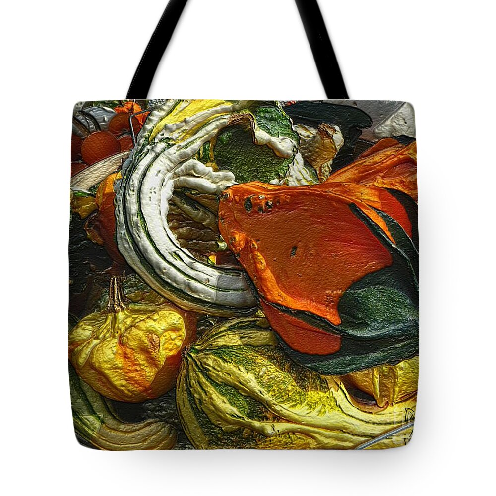 Ebsq Tote Bag featuring the photograph Nubby Squash by Dee Flouton