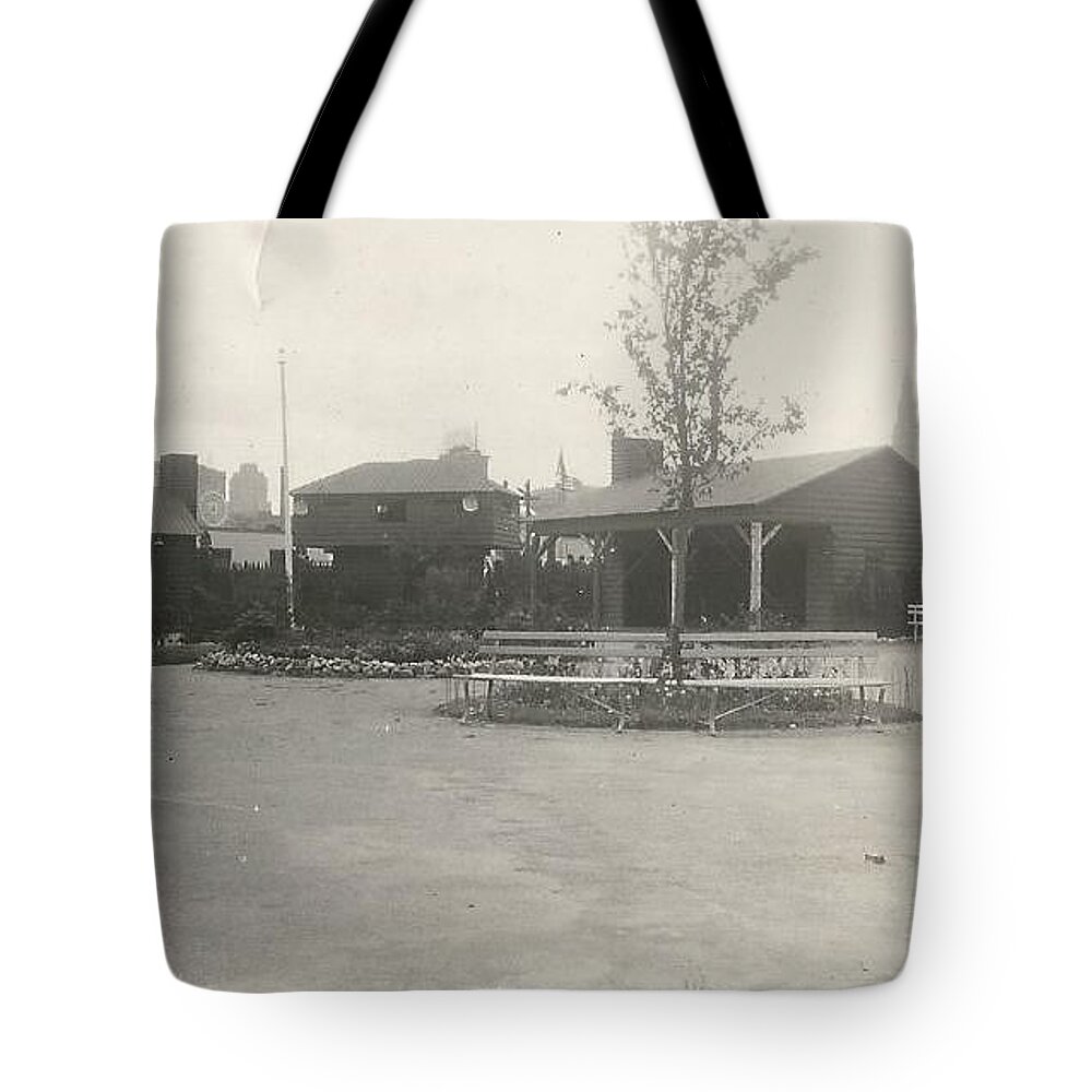 New York Tote Bag featuring the photograph N.Y. Worlds Fair 3 by Michael Krek