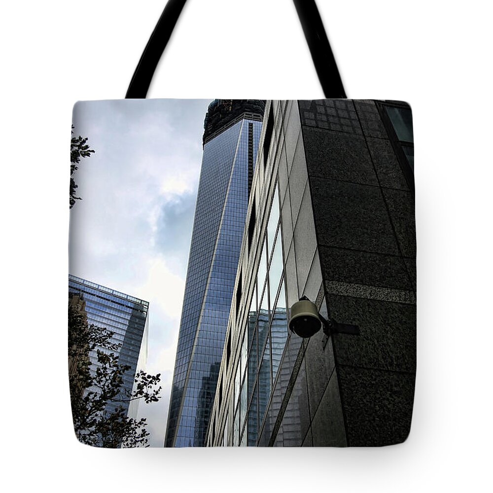New York Tote Bag featuring the photograph NYC Architecture II by Chuck Kuhn