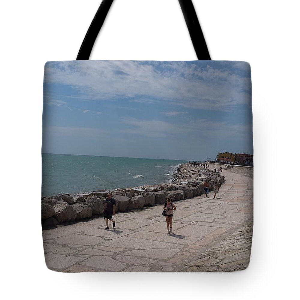 Ocean Tote Bag featuring the photograph Ocean by Kay Klinkers